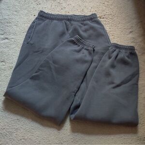 TNA Aritzia Charcoal Dark Gray Mega Sweatpants Joggers Lounge Pants
